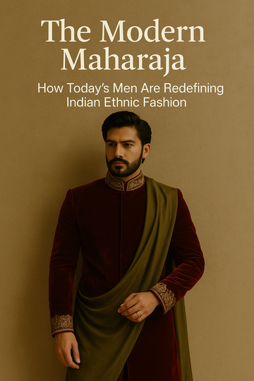 The Modern Maharaja: How Today’s Men Are Redefining Indian Ethnic Fashion